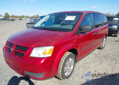 2008 Dodge Grand Caravan Se из США, поврежденный, VIN 1D8HN44HX8B118036